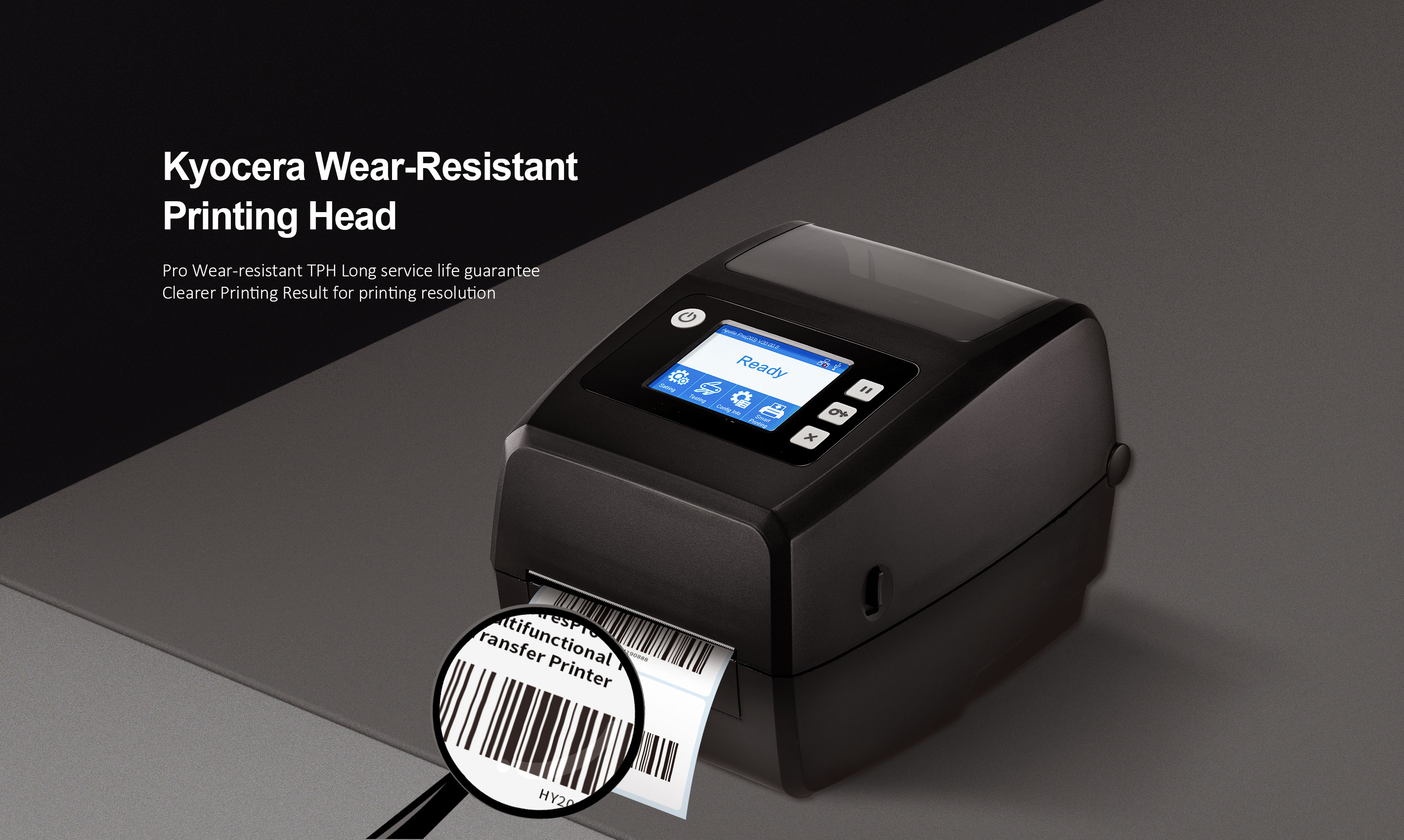 Bluetooth Thermal Transfer Label Printer